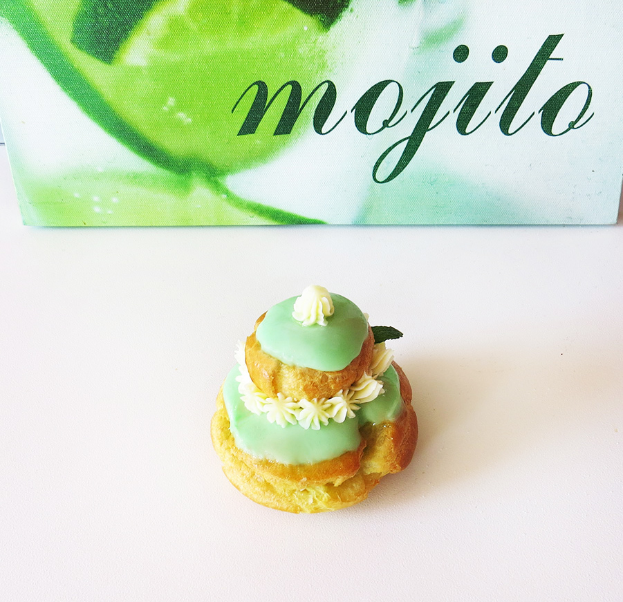 Religieuse Mojito Frais Et Dore