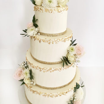 wedding cake blanc