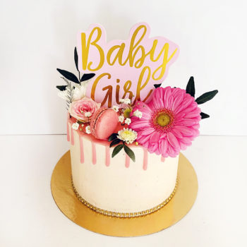 Dripped cake Baby girl