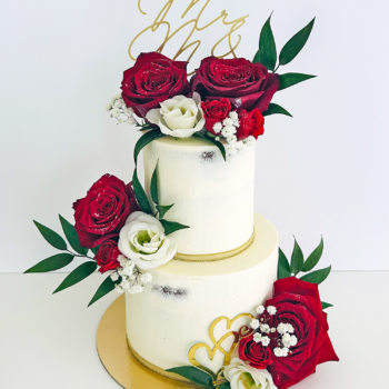 Wedding roses rouges
