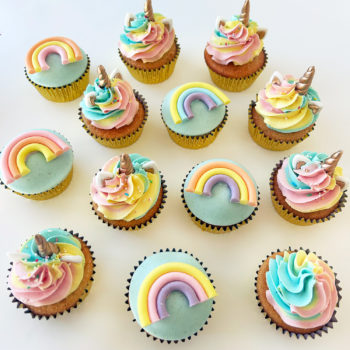 cupcakes licornes